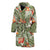 Bird Of Paradise Pattern Print Design BOP08 Men Bathrobe