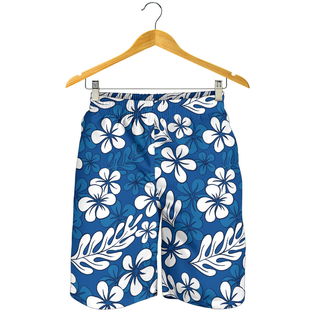 Plumeria Pattern Print Design PM015 Mens Shorts