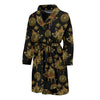 Lotus Boho Pattern Print Design LO03 Men Bathrobe