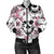 Cherry Blossom Pattern Print Design CB03 Women Bomber Jacket