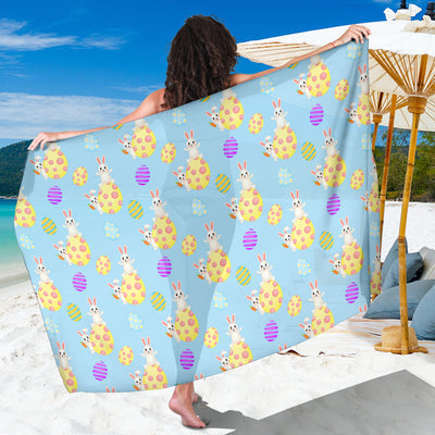 Easter Eggs Pattern Print Design RB015 Sarong Pareo Wrap