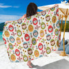 Easter Eggs Pattern Print Design RB011 Sarong Pareo Wrap