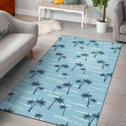 Palm Tree Pattern Print Design PT04 Area Rugs