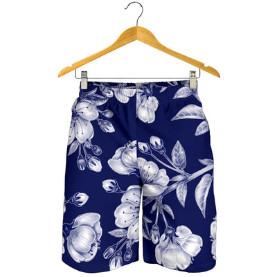 Cherry Blossom Pattern Print Design CB01 Mens Shorts