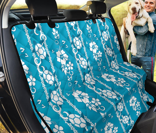 Hawaiian Themed Pattern Print Design H025 Rear Dog  Seat Cover