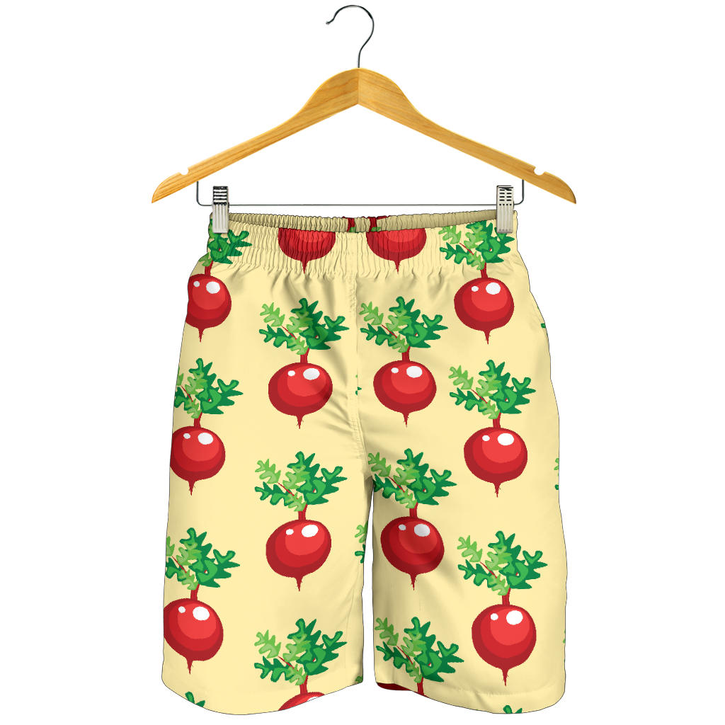 Radish Pattern Print Design A02 Mens Shorts