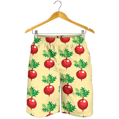 Radish Pattern Print Design A02 Mens Shorts