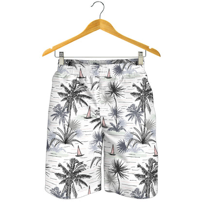 Pacific island Pattern Print Design A04 Mens Shorts