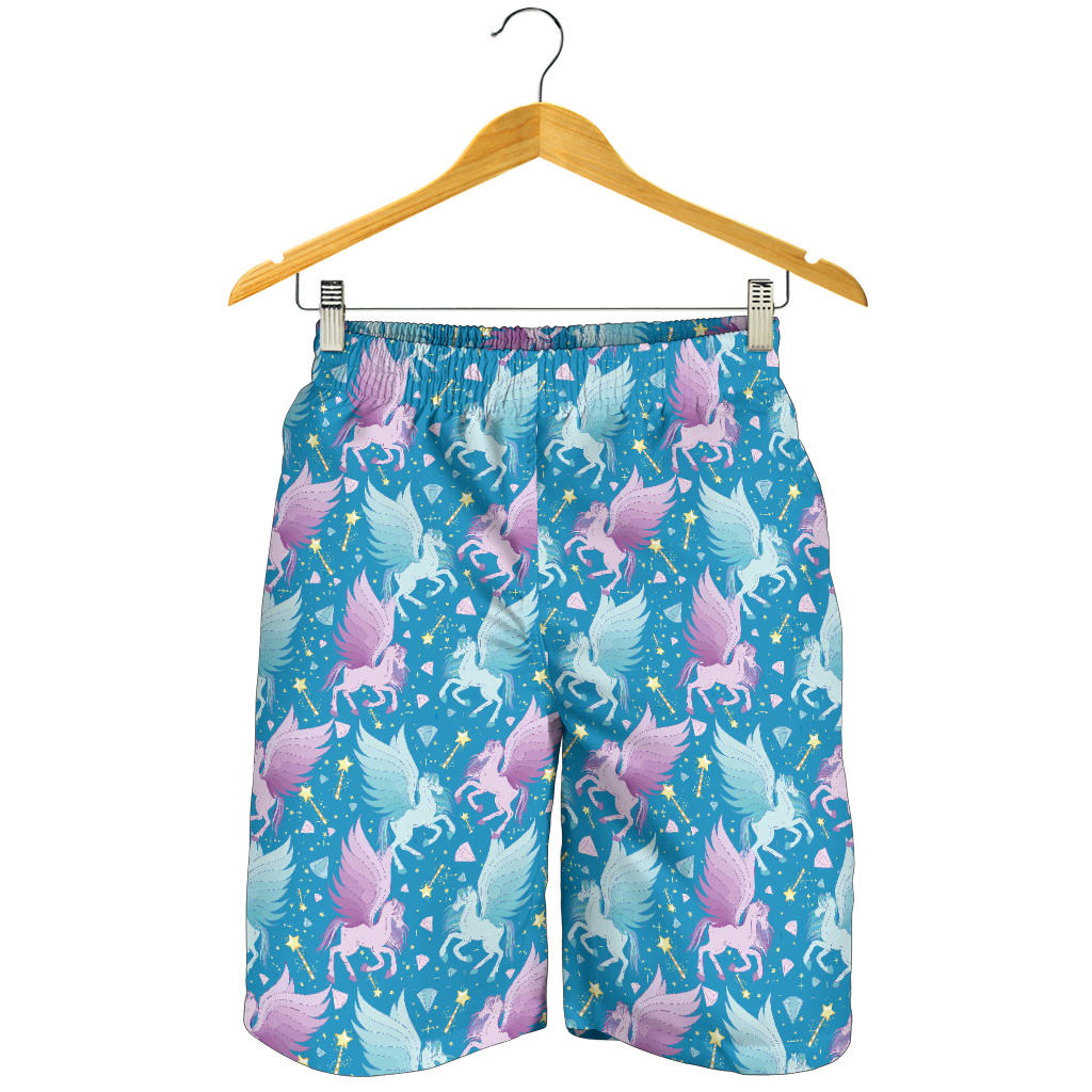 Pegasus Pattern Print Design 04 Mens Shorts