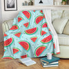 Watermelon Pattern Print Design WM03 Fleece Blanket