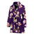 Magnolia Pattern Print Design MAG02 Women Bathrobe