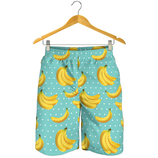Banana Pattern Print Design BA02 Mens Shorts