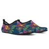 lotus Boho Pattern Print Design LO04 Aqua Water Shoes