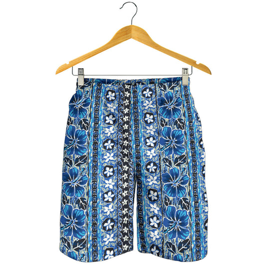 Hawaiian Themed Pattern Print Design H012 Mens Shorts