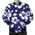 Hibiscus Pattern Print Design HB010 Men Bomber Jacket