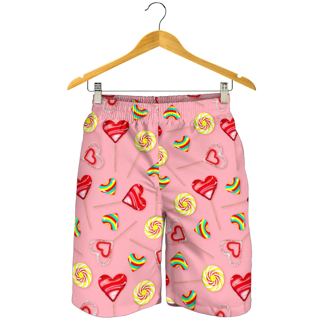 Lollipop Pattern Print Design LL05 Mens Shorts