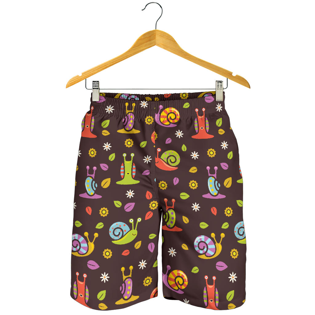 Snail Pattern Print Design 01 Mens Shorts