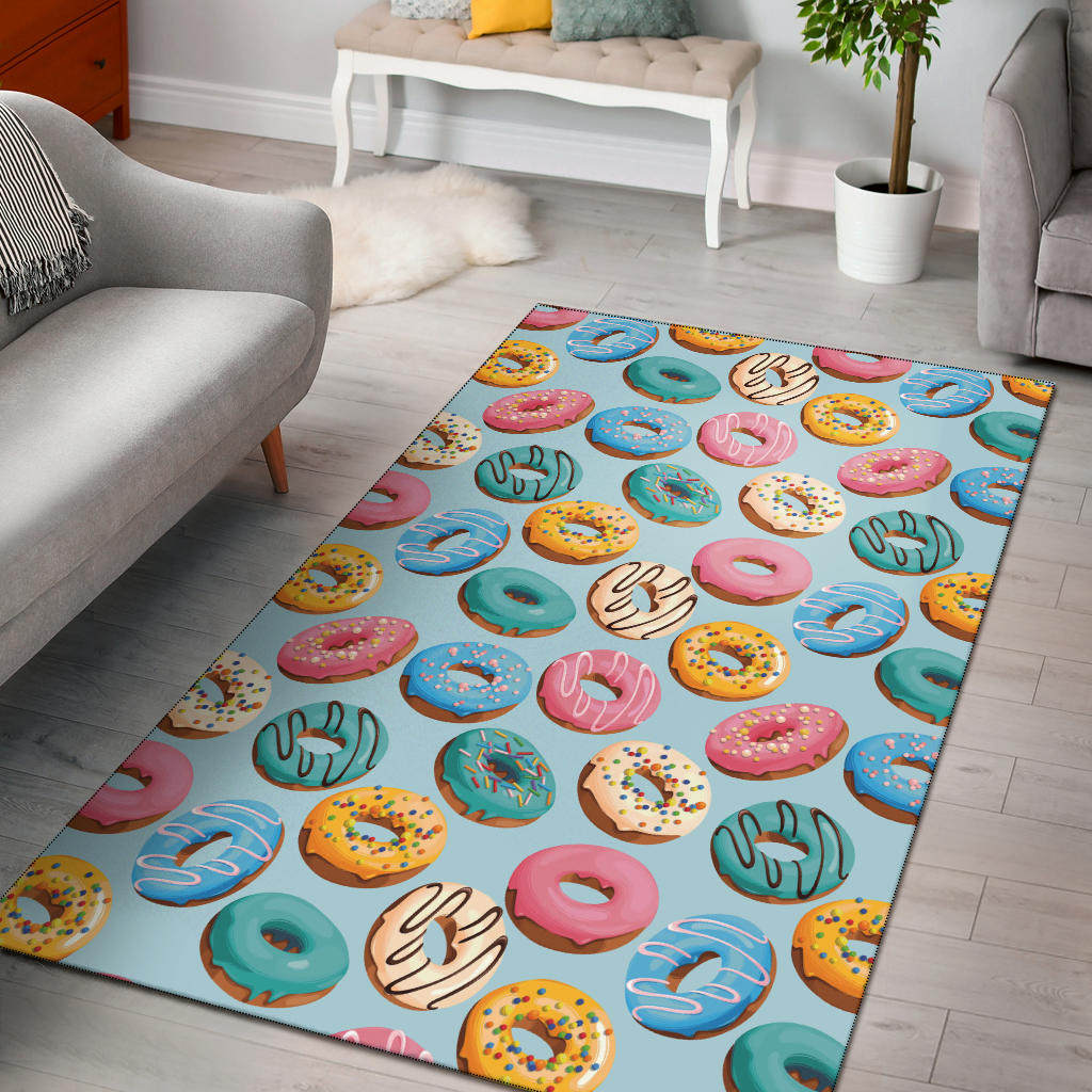 Donut Pattern Print Design DN05 Area Rugs – JorJune