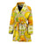 Pear Pattern Print Design PE05 Women Bathrobe