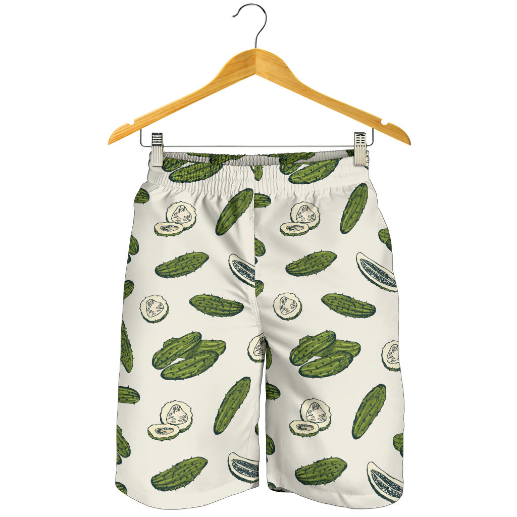 Cucumber Pattern Print Design CC05 Mens Shorts