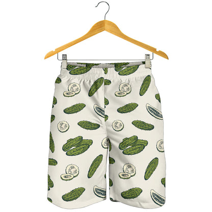 Cucumber Pattern Print Design CC05 Mens Shorts