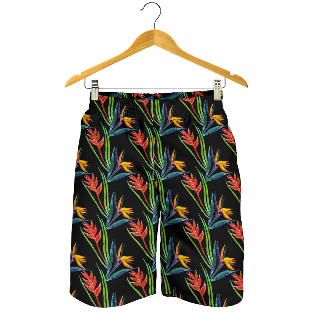 Heliconia Pattern Print Design HL04 Mens Shorts