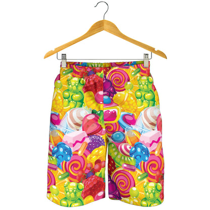 Candy Pattern Print Design CA01 Mens Shorts