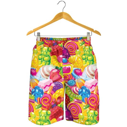 Candy Pattern Print Design CA01 Mens Shorts
