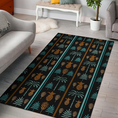 Hawaiian Themed Pattern Print Design H023 Area Rugs