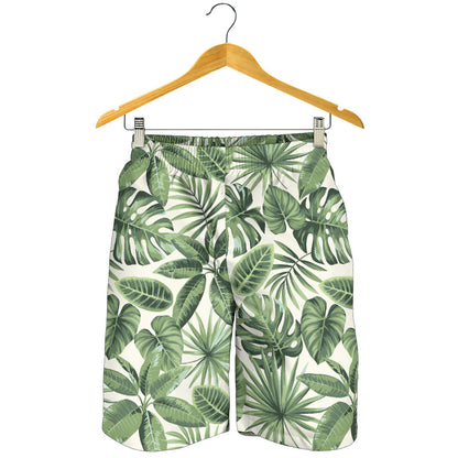 Palm Leaves Pattern Print Design PL014 Mens Shorts