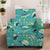 Sea Turtle Pattern Print Design T08 Armchair Slipcover