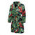 Bird Of Paradise Pattern Print Design BOP06 Men Bathrobe