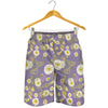 Daisy Pattern Print Design DS011 Mens Shorts