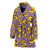 Dollar Pattern Print Design DO01 Women Bathrobe