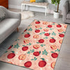 Apple Pattern Print Design AP06 Area Rugs