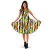 Papaya Pattern Print Design PP01 Midi Dress