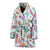 Ice Cream Pattern Print Design IC02 Women Bathrobe