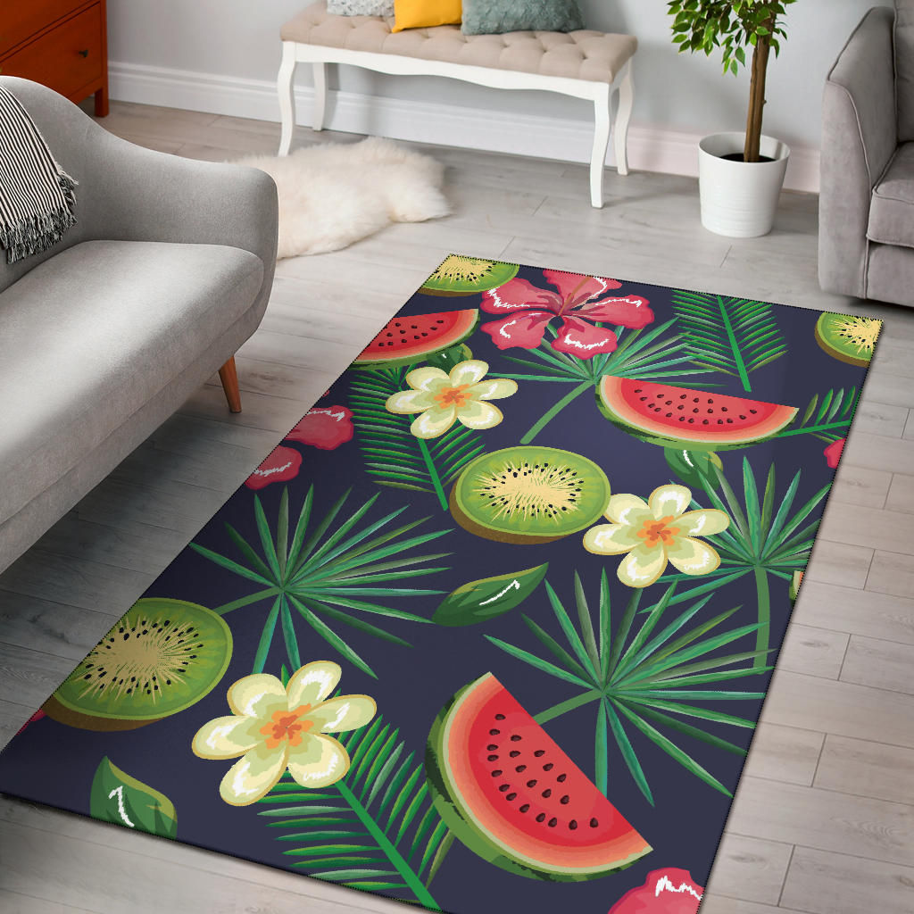 Tropical Fruits Pattern Print Design TF05 Area Rugs – JorJune
