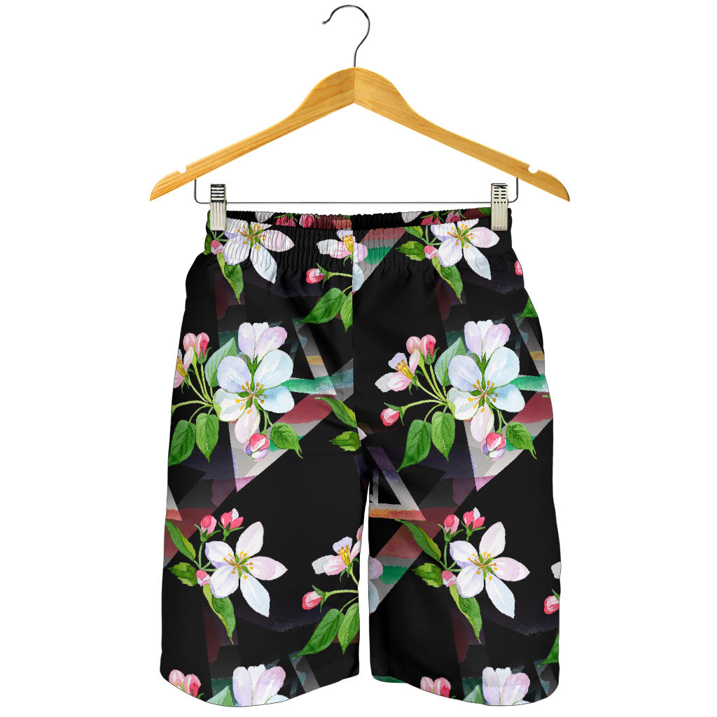 Apple blossom Pattern Print Design AB07 Mens Shorts