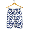 Hibiscus Pattern Print Design HB013 Mens Shorts