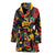 Bird Of Paradise Pattern Print Design BOP016 Women Bathrobe