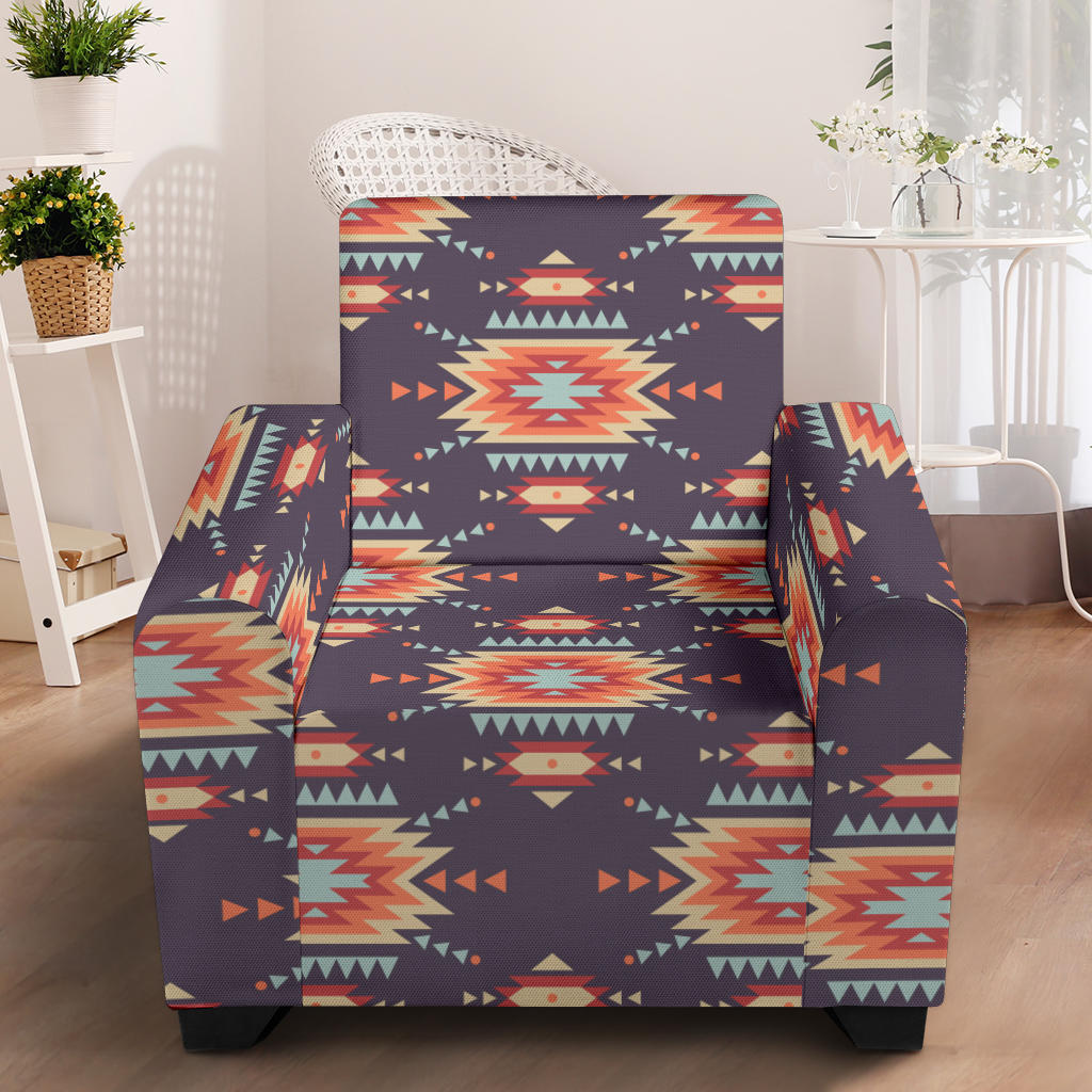 Tribal indians Aztec Armchair Slipcover