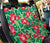 Red Hibiscus Pattern Print Design HB019 Rear Dog  Seat Cover