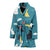 Rabbit Pattern Print Design RB014 Women Bathrobe