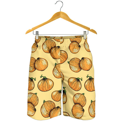 Onion Pattern Print Design A04 Mens Shorts