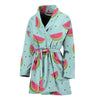 Watermelon Pattern Print Design WM06 Women Bathrobe