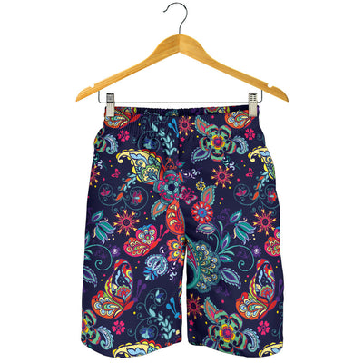 Paisley Boho Pattern Print Design A06 Mens Shorts