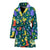 Gardening Pattern Print Design G08 Women Bathrobe