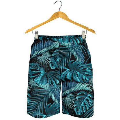 Palm Leaf Pattern Print Design A03 Mens Shorts