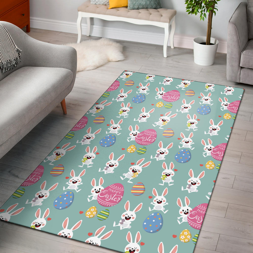 Easter Eggs Pattern Print Design RB014 Area Rugs